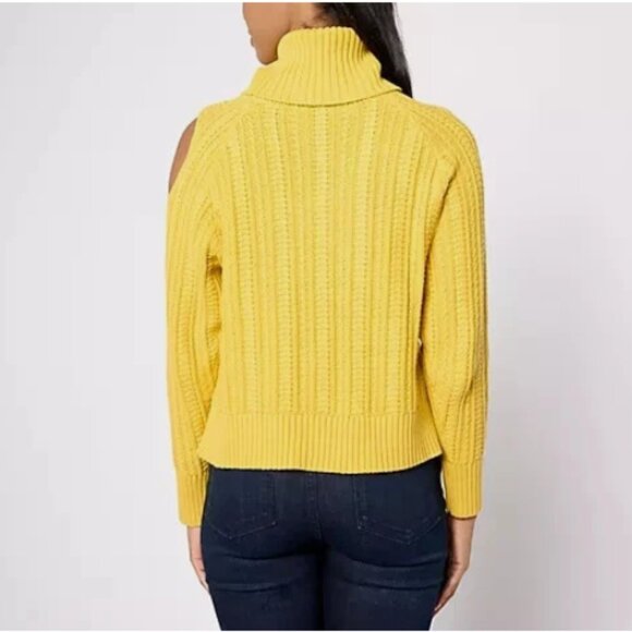 Studio Park x Shawn Killinger Cable Knit Sweater-Huckleberry-Small-NEW-A625686 - Picture 2 of 2